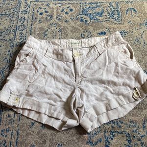 linen shorts